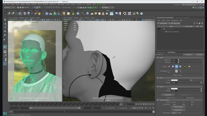 Maya Xgen 髪の毛1 Cgworld Online Tutorials